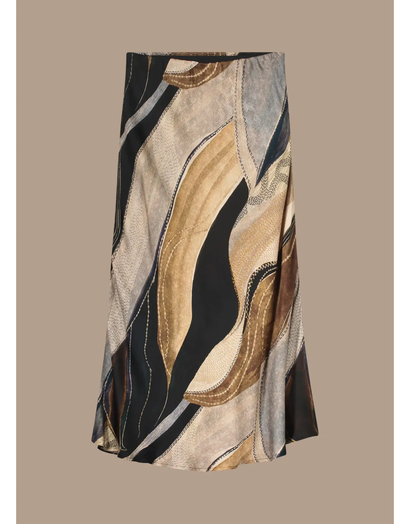 Summum Skirt flowy lines - Multicolour