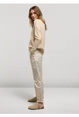 Summum Loose Fit Pants - Leaf Stretch