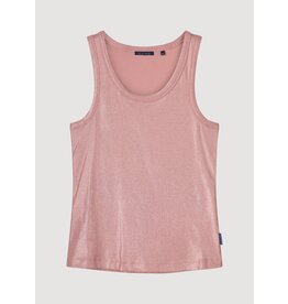 Summum Rib Tank Top - Antique Pink