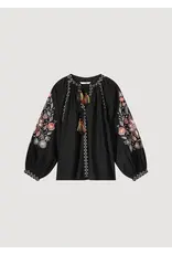 Summum Blouse - Black Embroidery