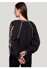 Summum Blouse - Black Embroidery