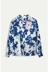 Pom Amsterdam Blouse Violet - Crane Birds Blue