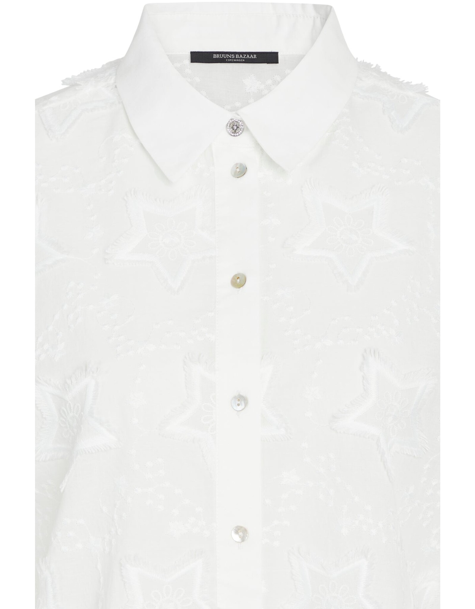 Bruuns Bazaar Coconut Felinia Shirt - White