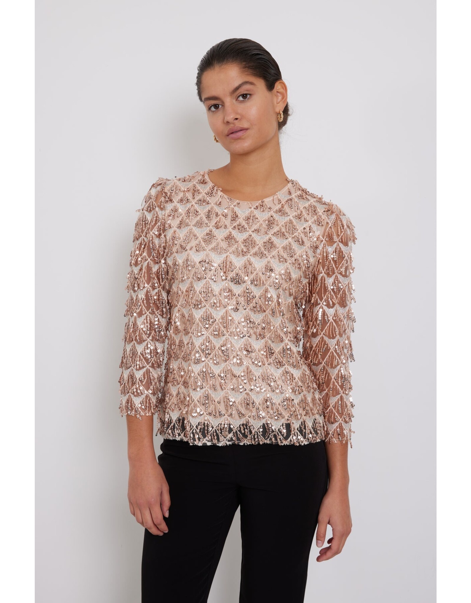 Bruuns Bazaar Leonise Blouse - Light Peach