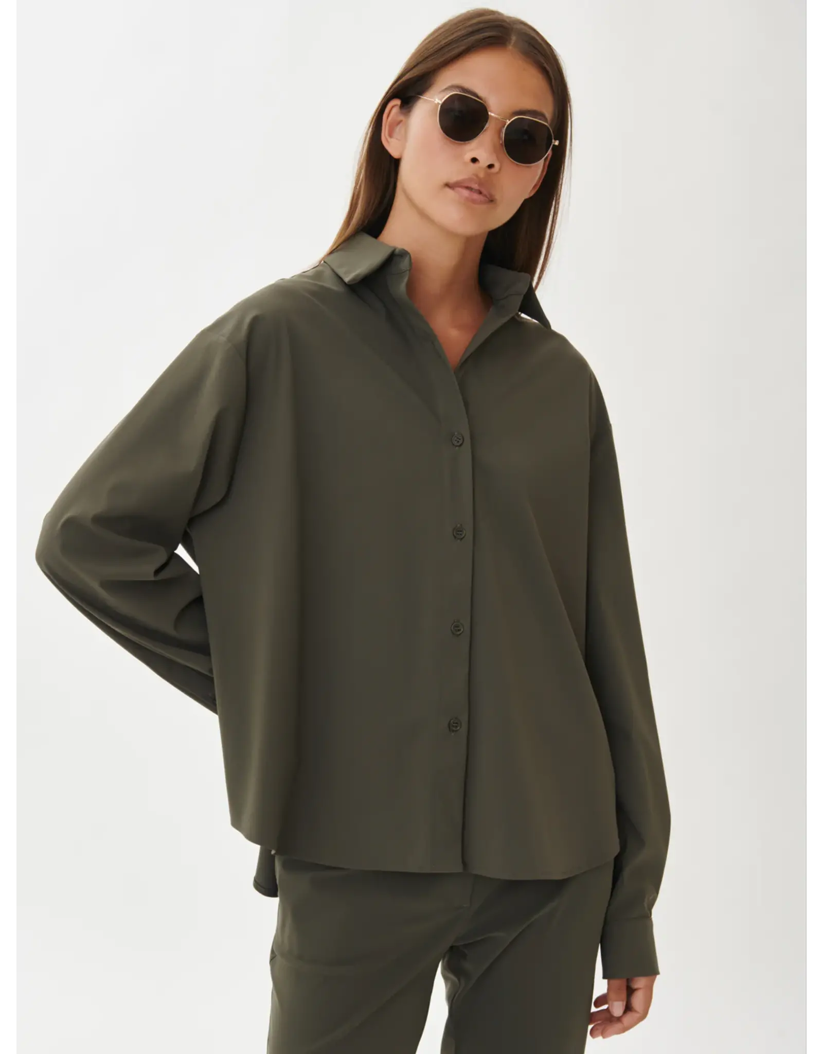 Jane Lushka Avine Blouse - Army