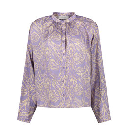 Amaya Amsterdam Carry Blouse - Lila Print