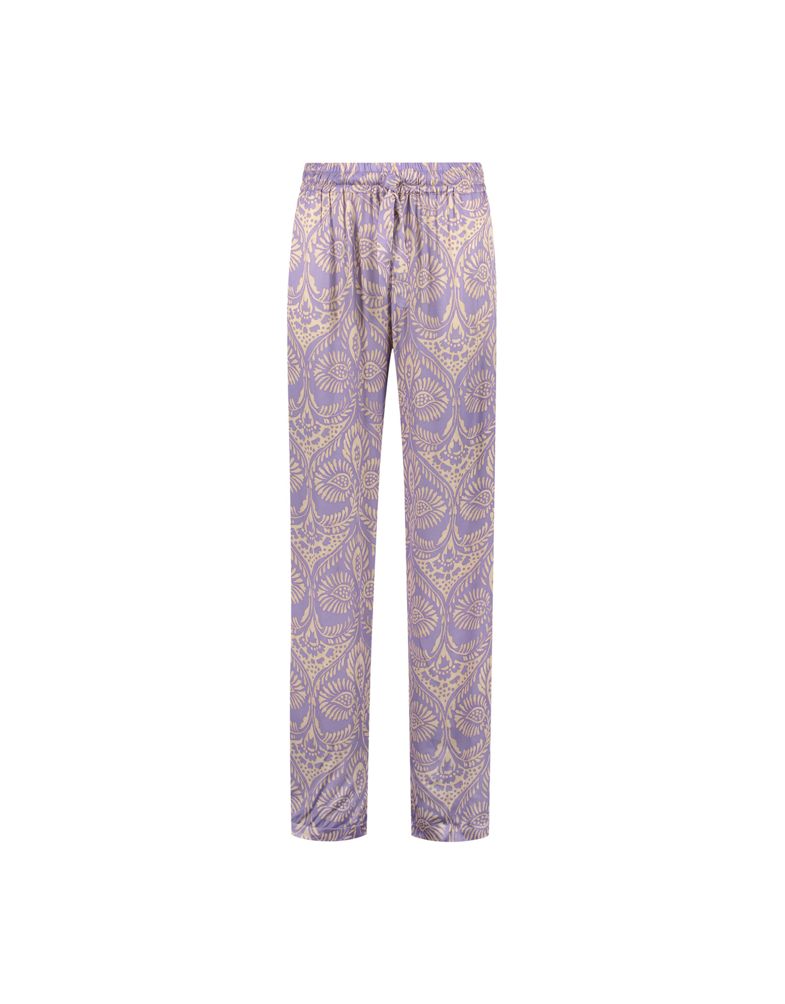 Amaya Amsterdam Leaf Pants - Lila Print