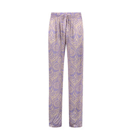 Amaya Amsterdam Leaf Pants - Lila Print