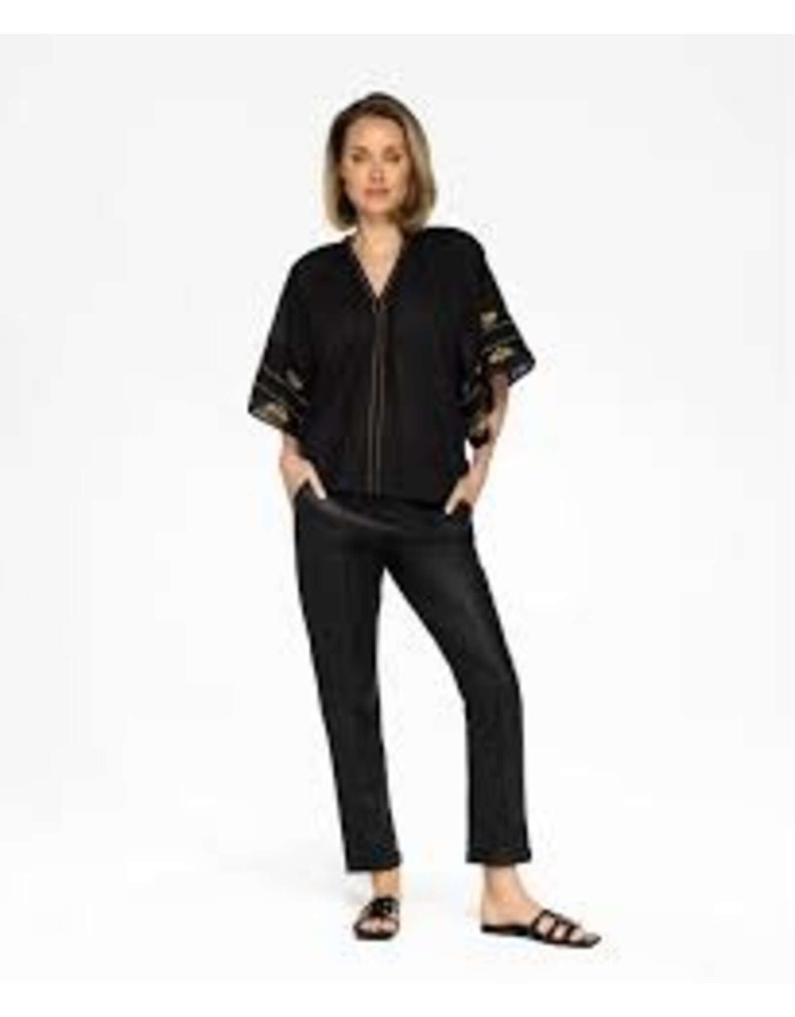 Ibana Blouse Topia - Black