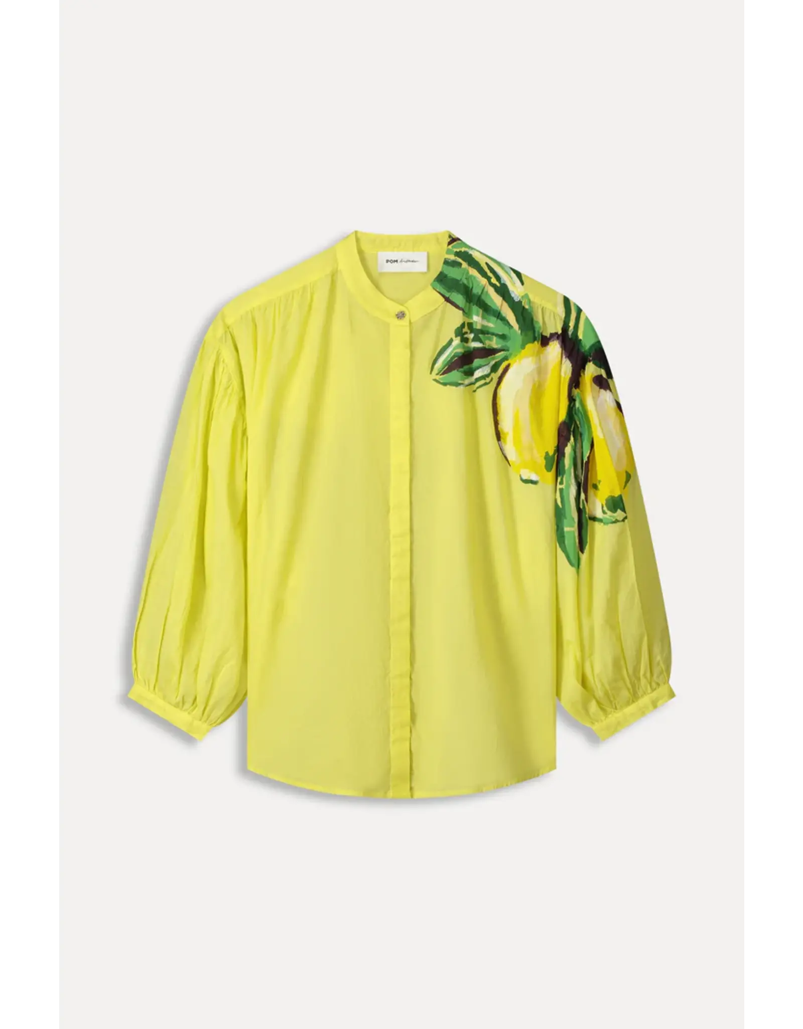 Pom Amsterdam Blouse Lemon Yellow