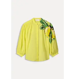 Pom Amsterdam Blouse Lemon Yellow