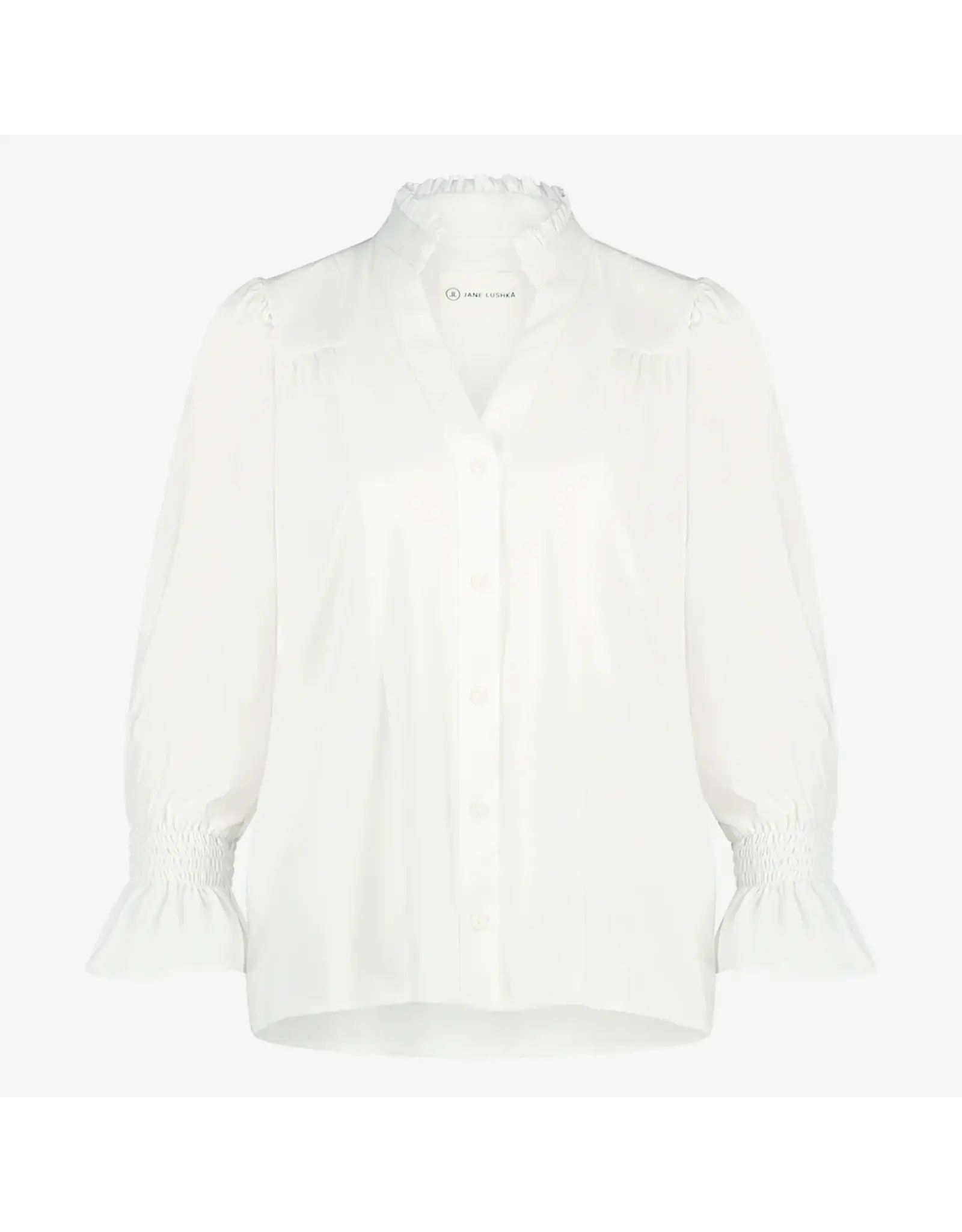 Jane Lushka Olivia Blouse - White