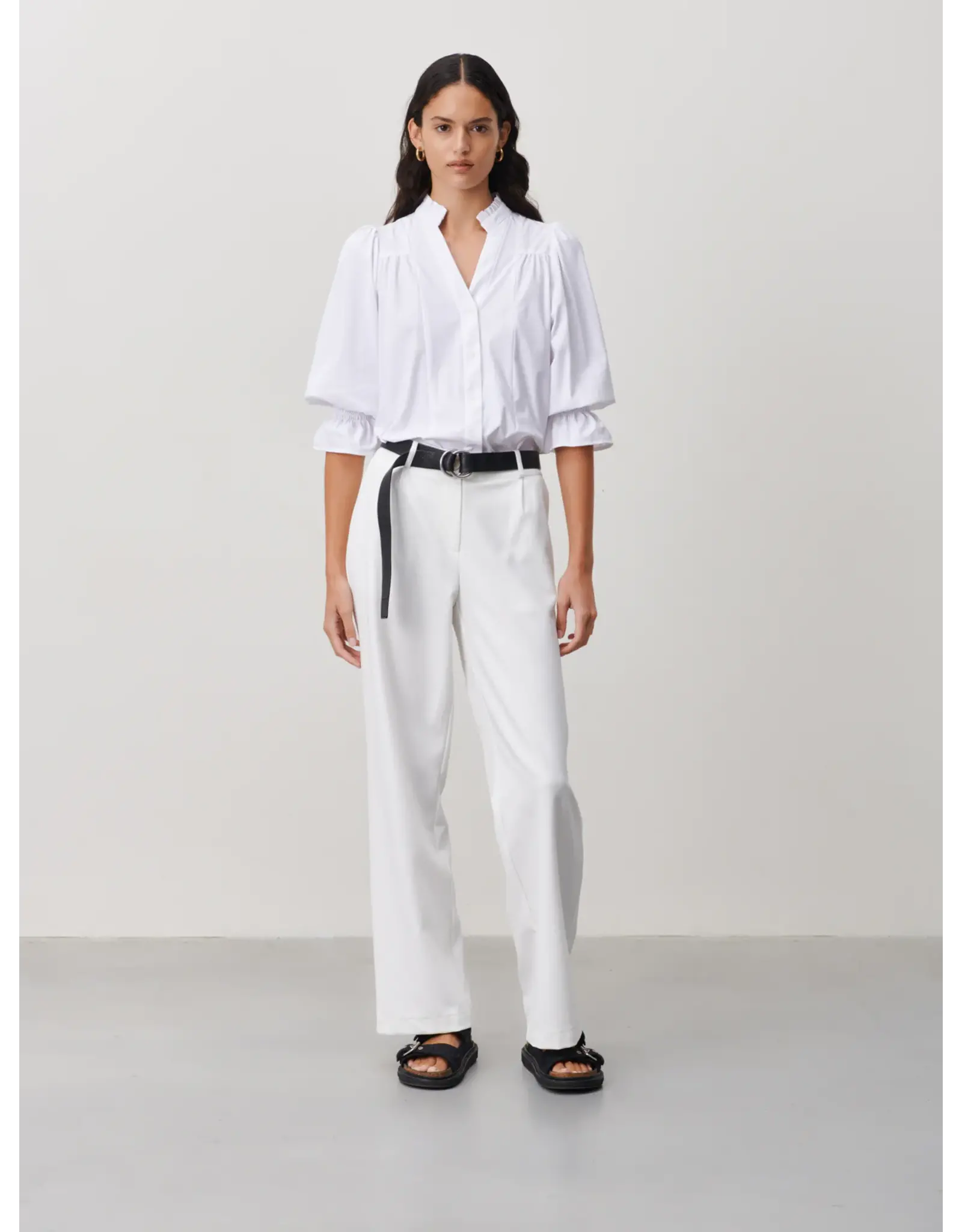 Jane Lushka Olivia Blouse - White