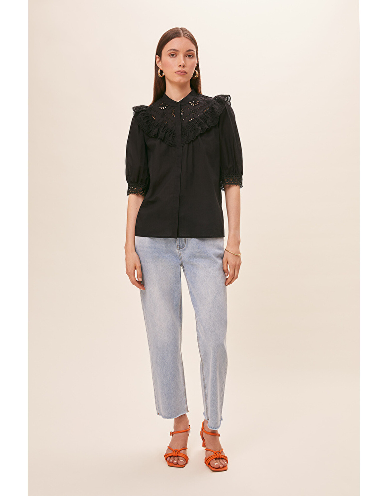 Suncoo Blouse Lupe - Noir