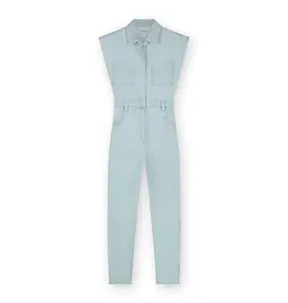 Homage Denim Jumpsuit - Light Blue Wash