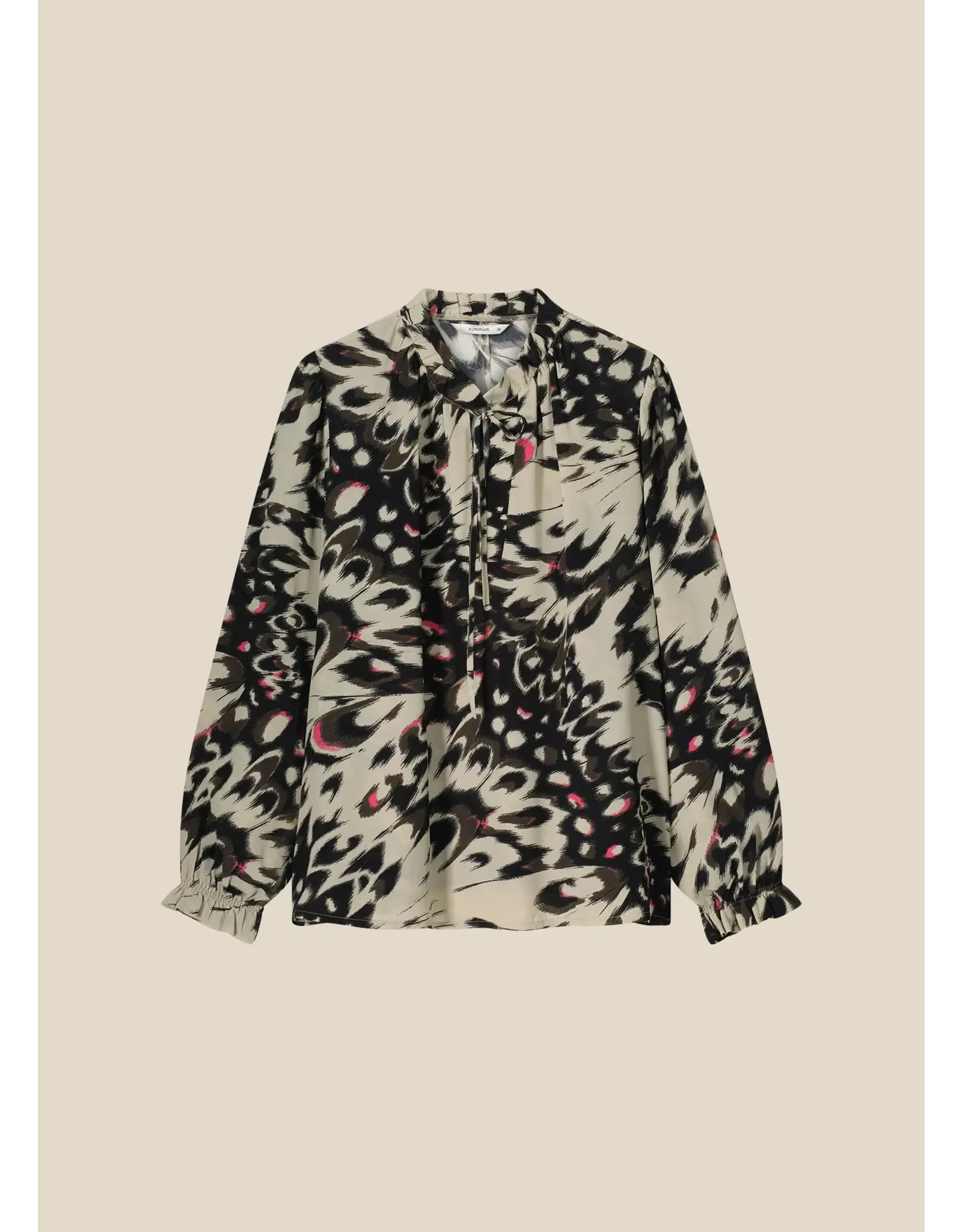 Summum Blouse Abstract Butterfly