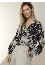 Summum Blouse Abstract Butterfly