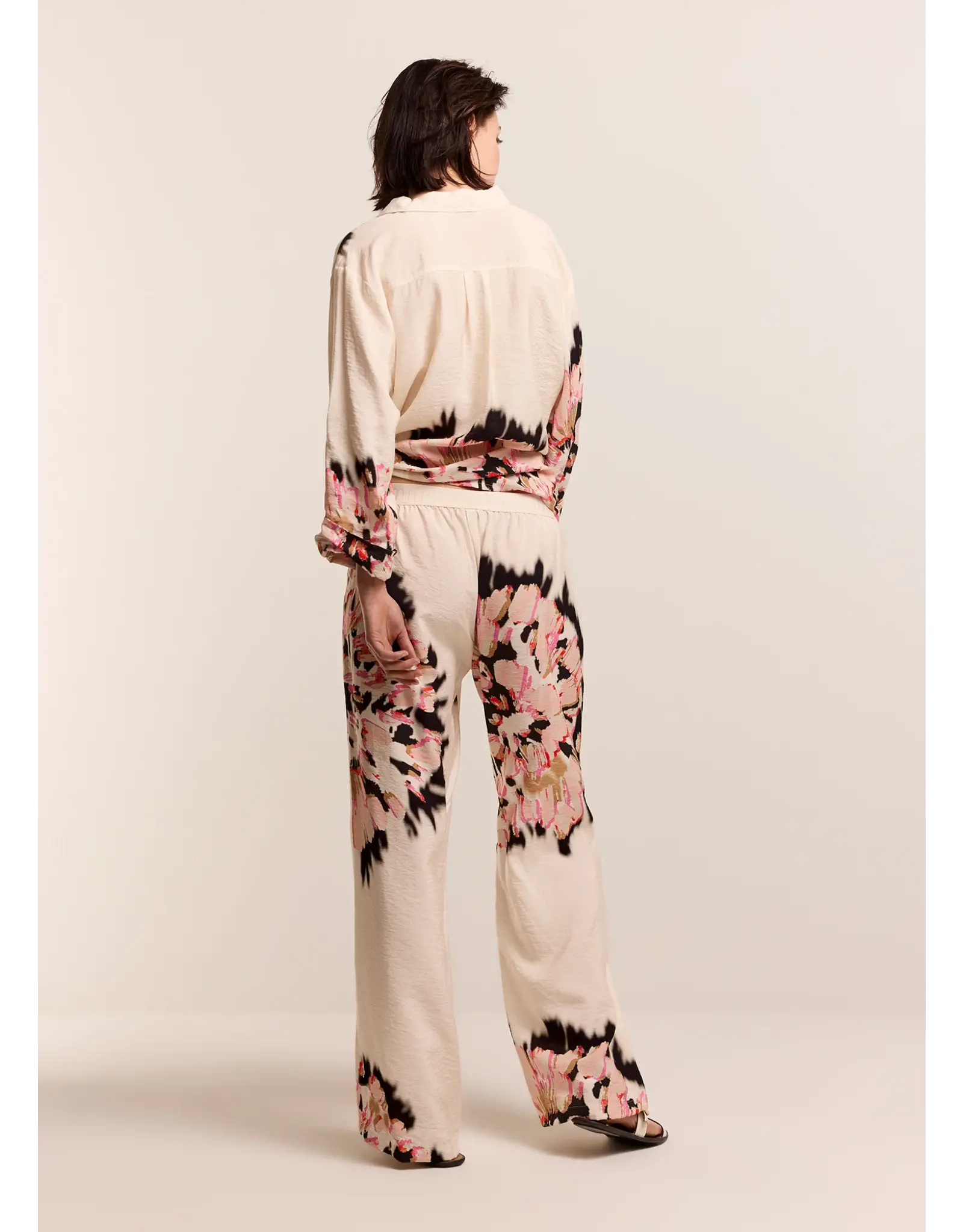 Summum Trousers Big Flowers