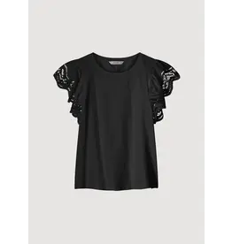 Summum Top Tee With Lace