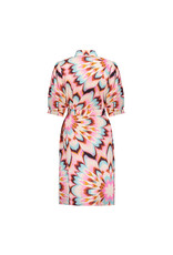 Geisha Dress - Offwhite/Pink