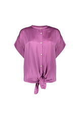 Geisha Blouse Satin - Soft Purple