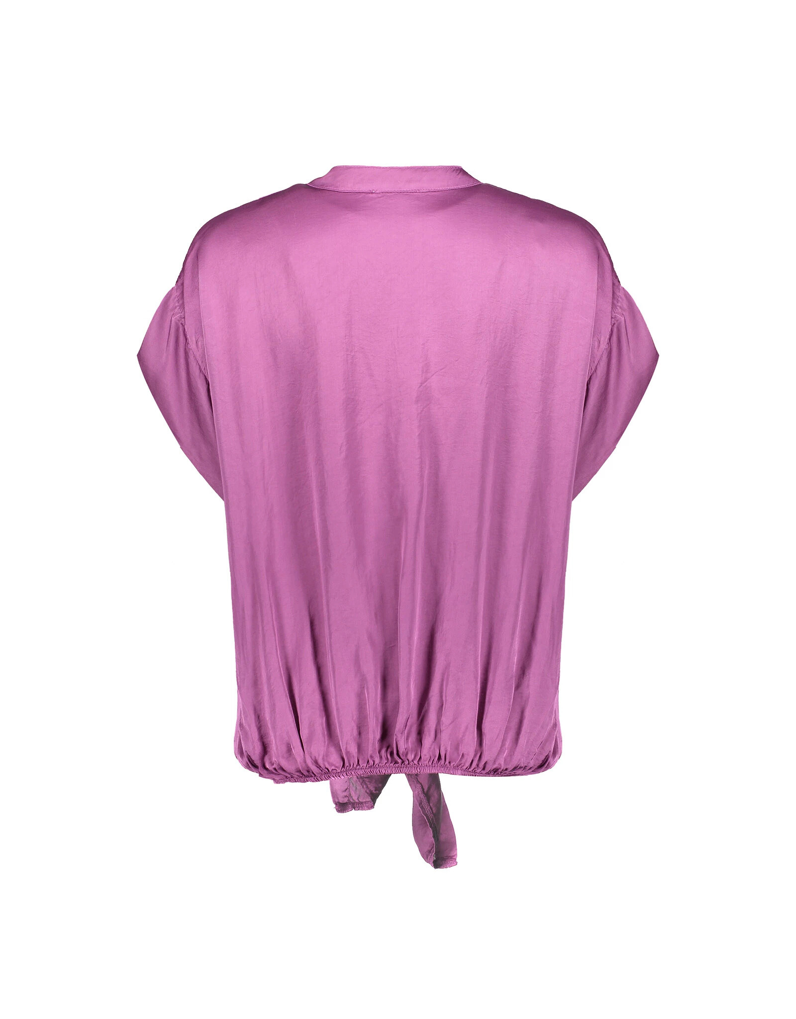 Geisha Blouse Satin - Soft Purple