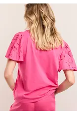 Summum Top Jersey en Broderie - Cotton Candy