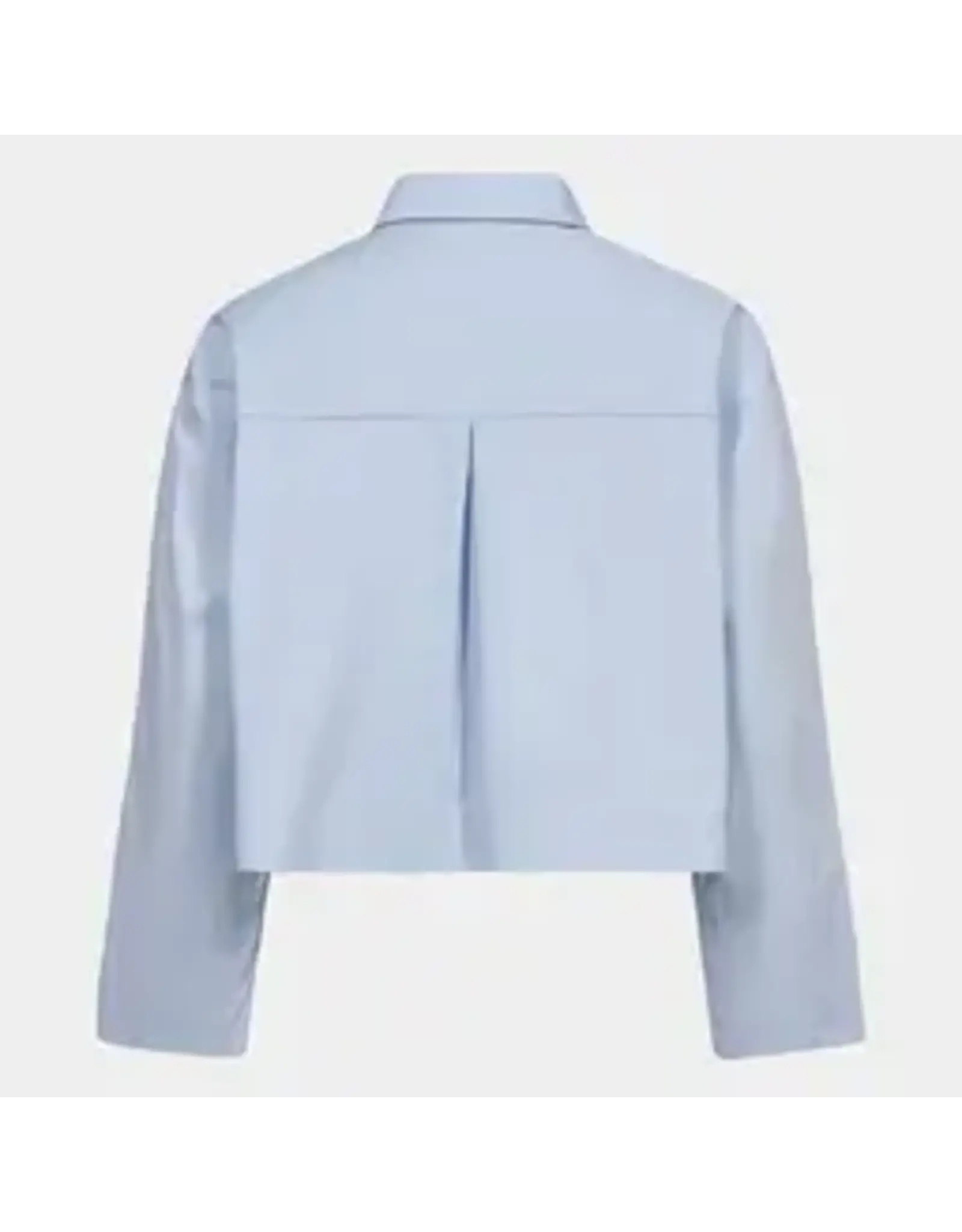 Blouse Pearls - Ice Blue