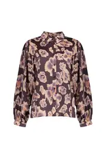 Geisha Blouse - Purple/Mauve