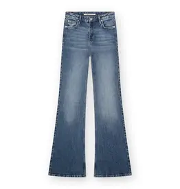 Homage Angelina - Wide Flared Jeans - Dark Wash