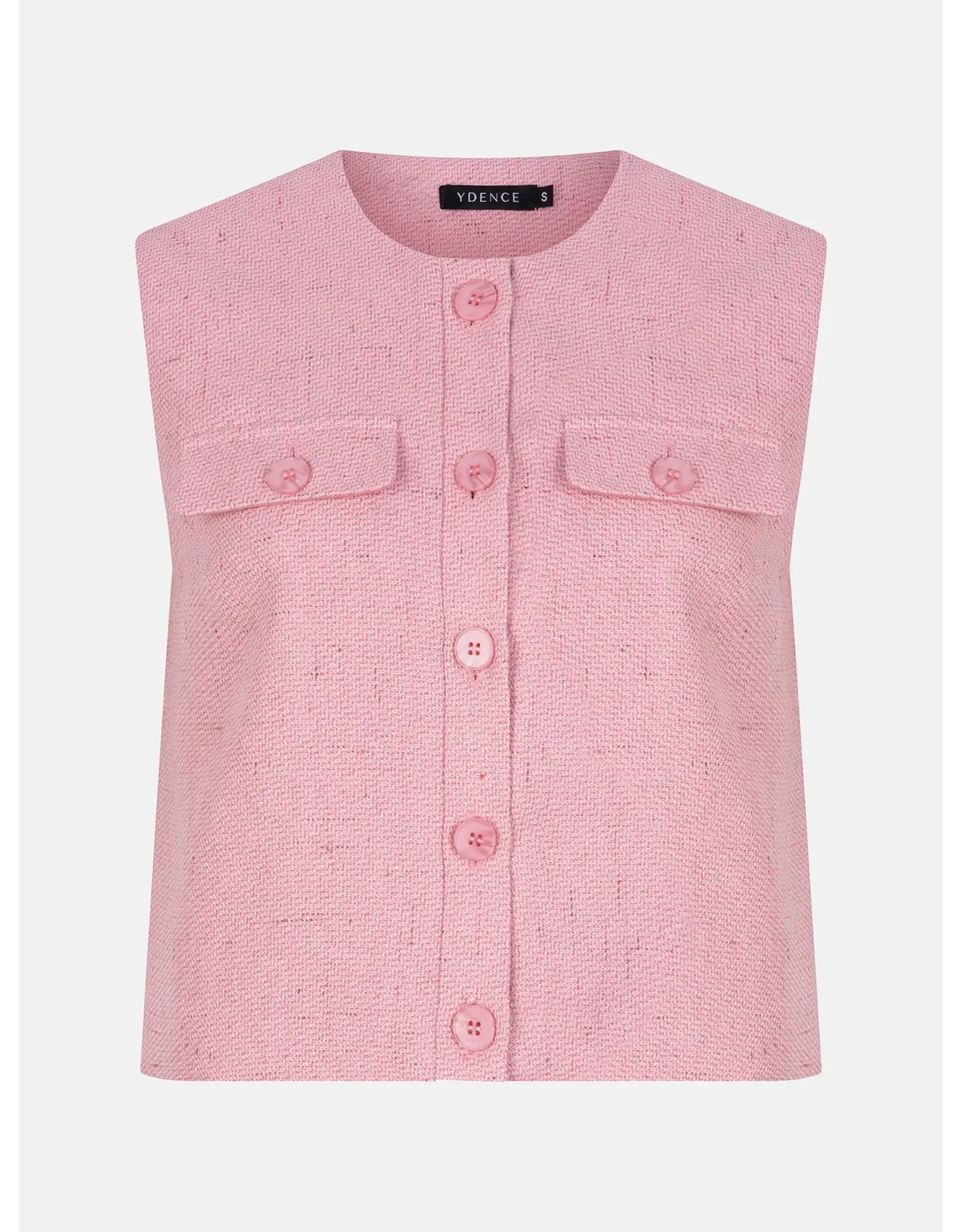 Ydence Amanda Gilet - Purple melange