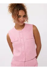 Ydence Amanda Gilet - Purple melange