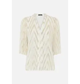 Bruuns Bazaar Majlya Blouse - Kit/Metallic