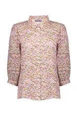 Geisha Blouse - Yellow/Lilac
