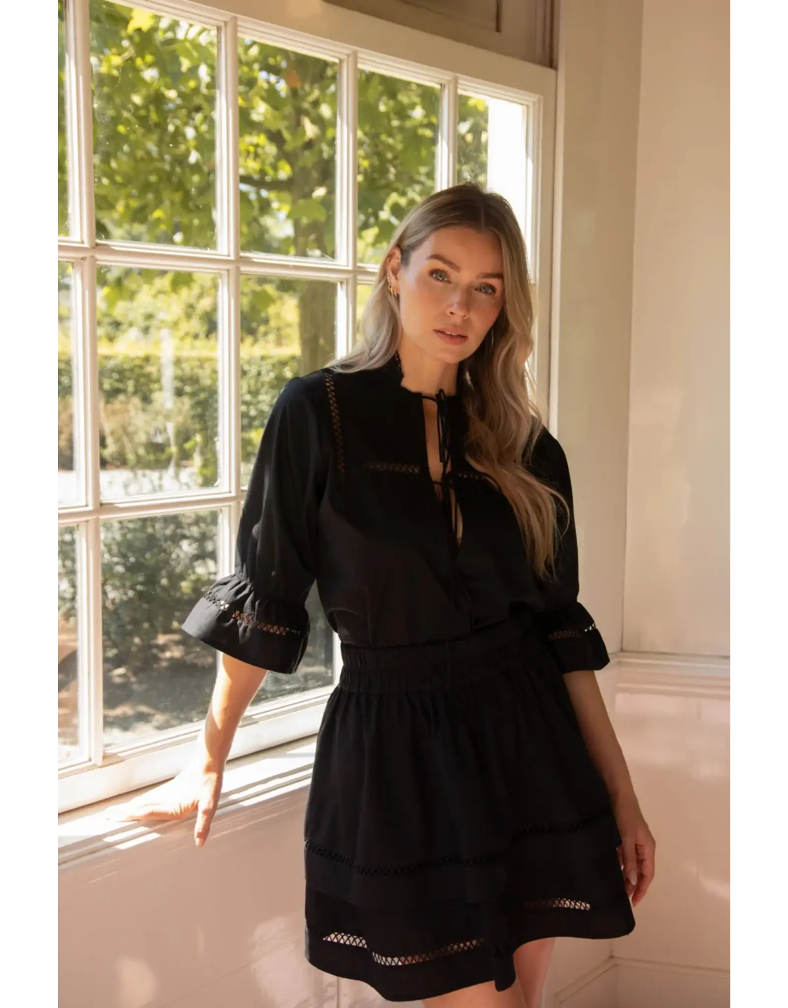 Nonna Blouse - Black