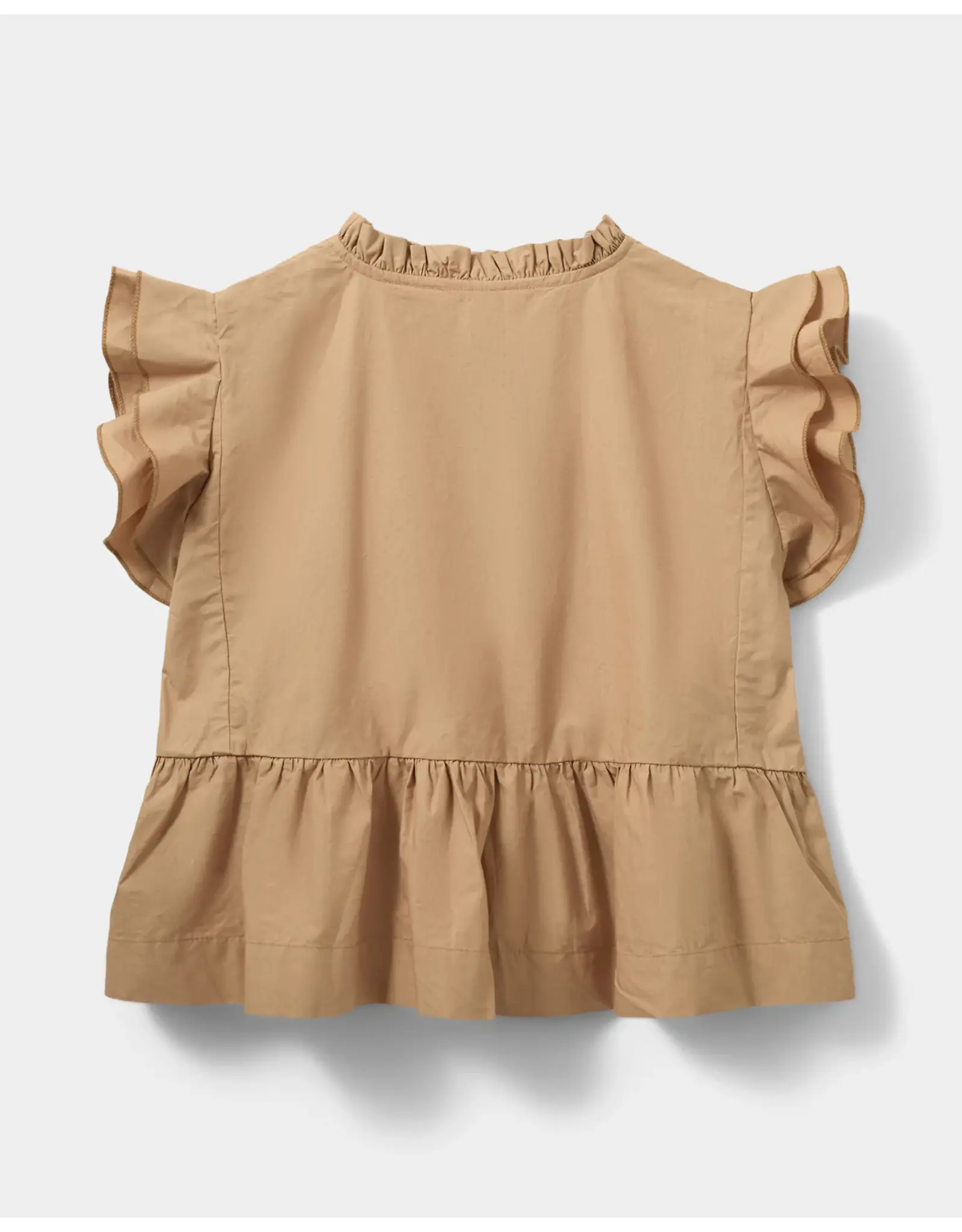 Sofie Schnoor Juliette Top - Soft Brown