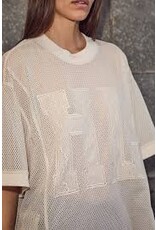 Haute L'amitié Drift Lace Tee - Pearl