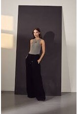 Haute L'amitié Michelle Tailor Tie Tall Pant - Black