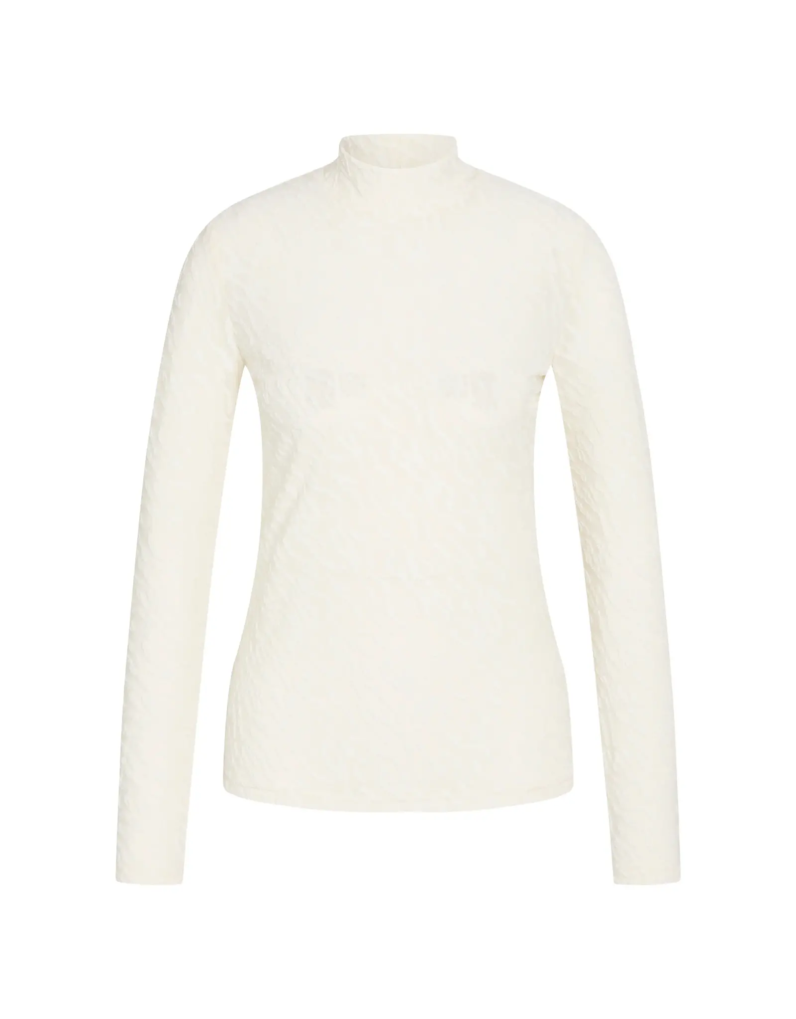Rue de Femme Roll Neck Blouse - Off White