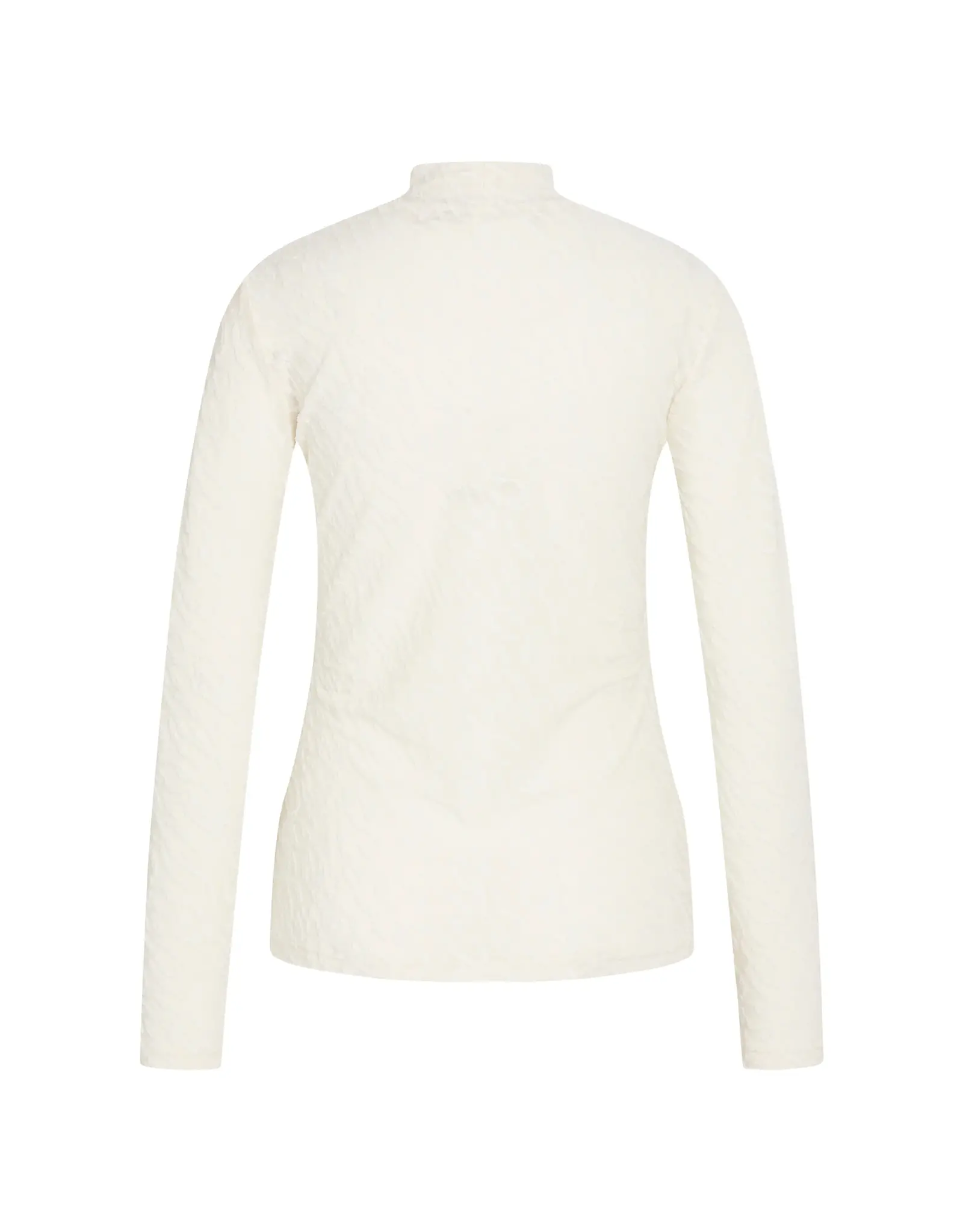 Rue de Femme Roll Neck Blouse - Off White