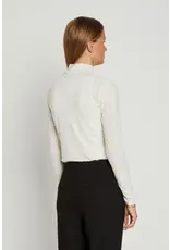 Rue de Femme Roll Neck Blouse - Off White