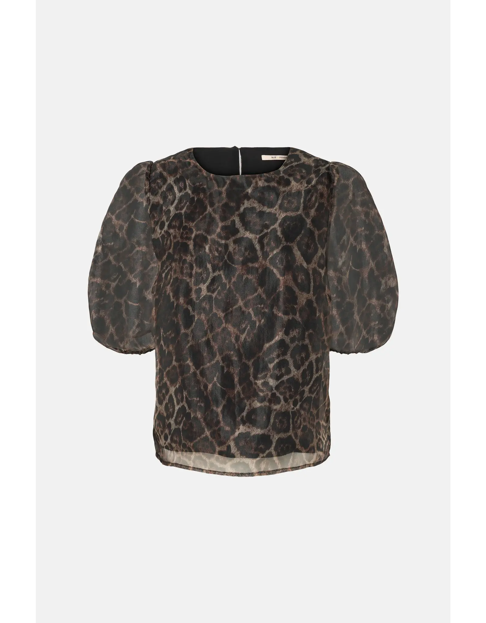 Rue de Femme Tallulah Blouse - Brown Sugar