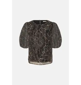 Rue de Femme Tallulah Blouse - Brown Sugar