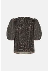 Rue de Femme Tallulah Blouse - Brown Sugar