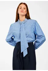 Aaiko Fenne Blouse - Office Blue