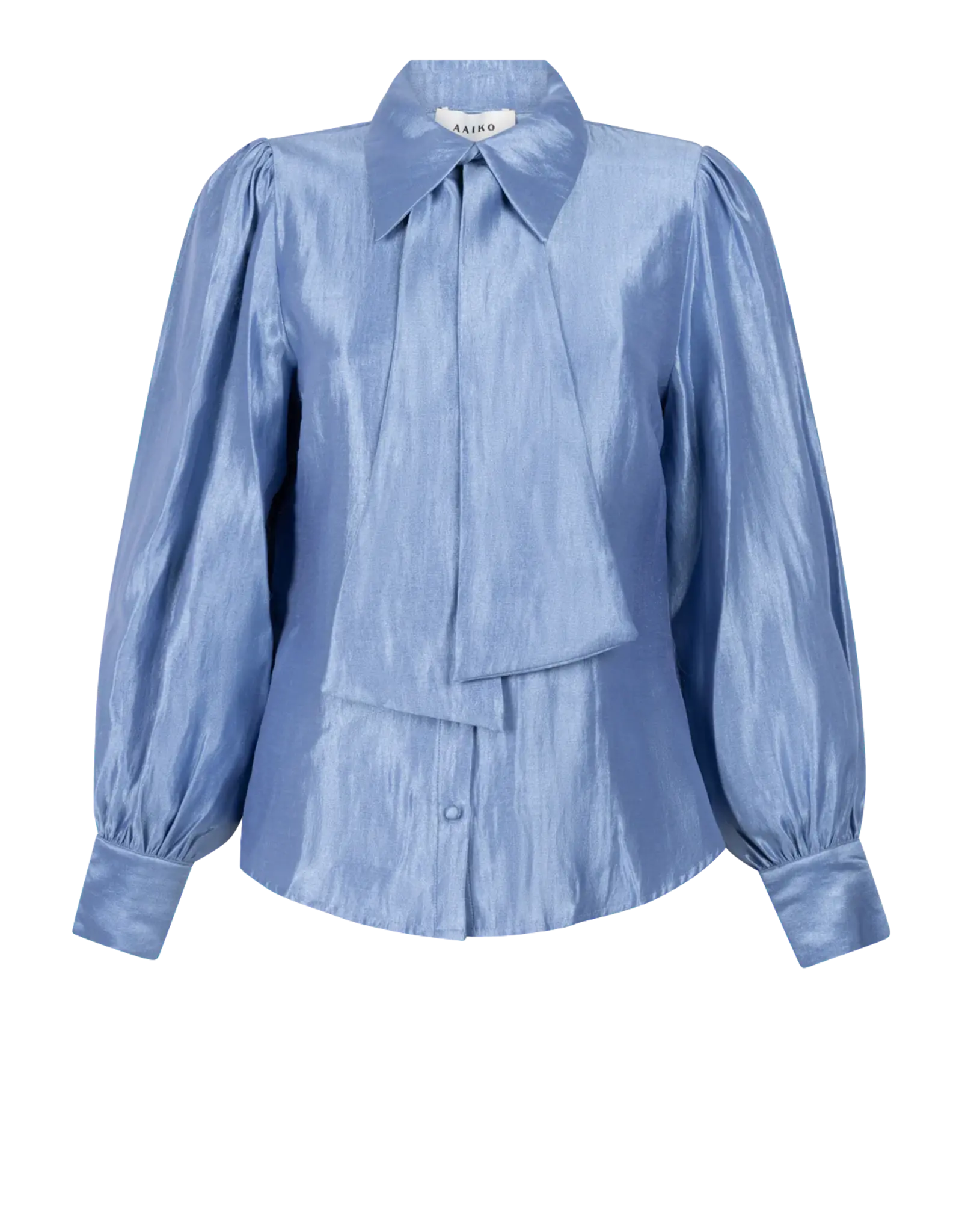 Aaiko Veronne Blouse - Office Blue