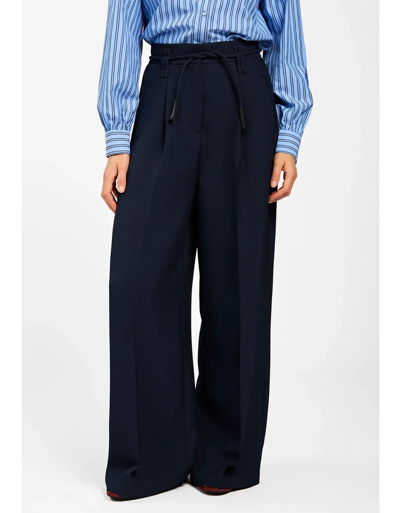 Aaiko Hailey Pants - Dark Navy