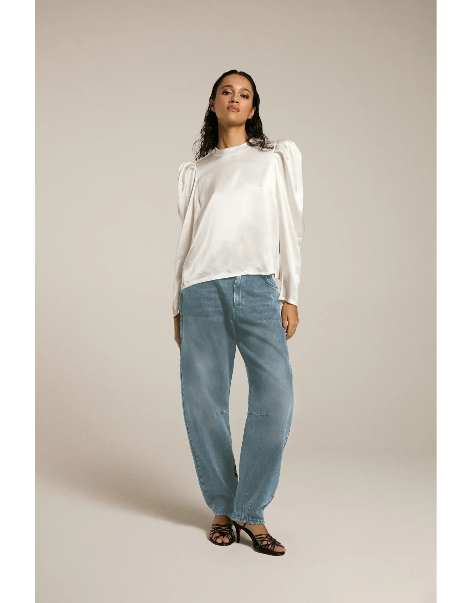 Homage Amber Balloon Jeans - Blue