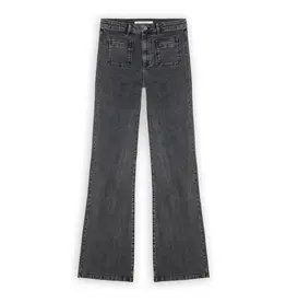 Homage Jane Flared Jeans With Pockets - Random Black