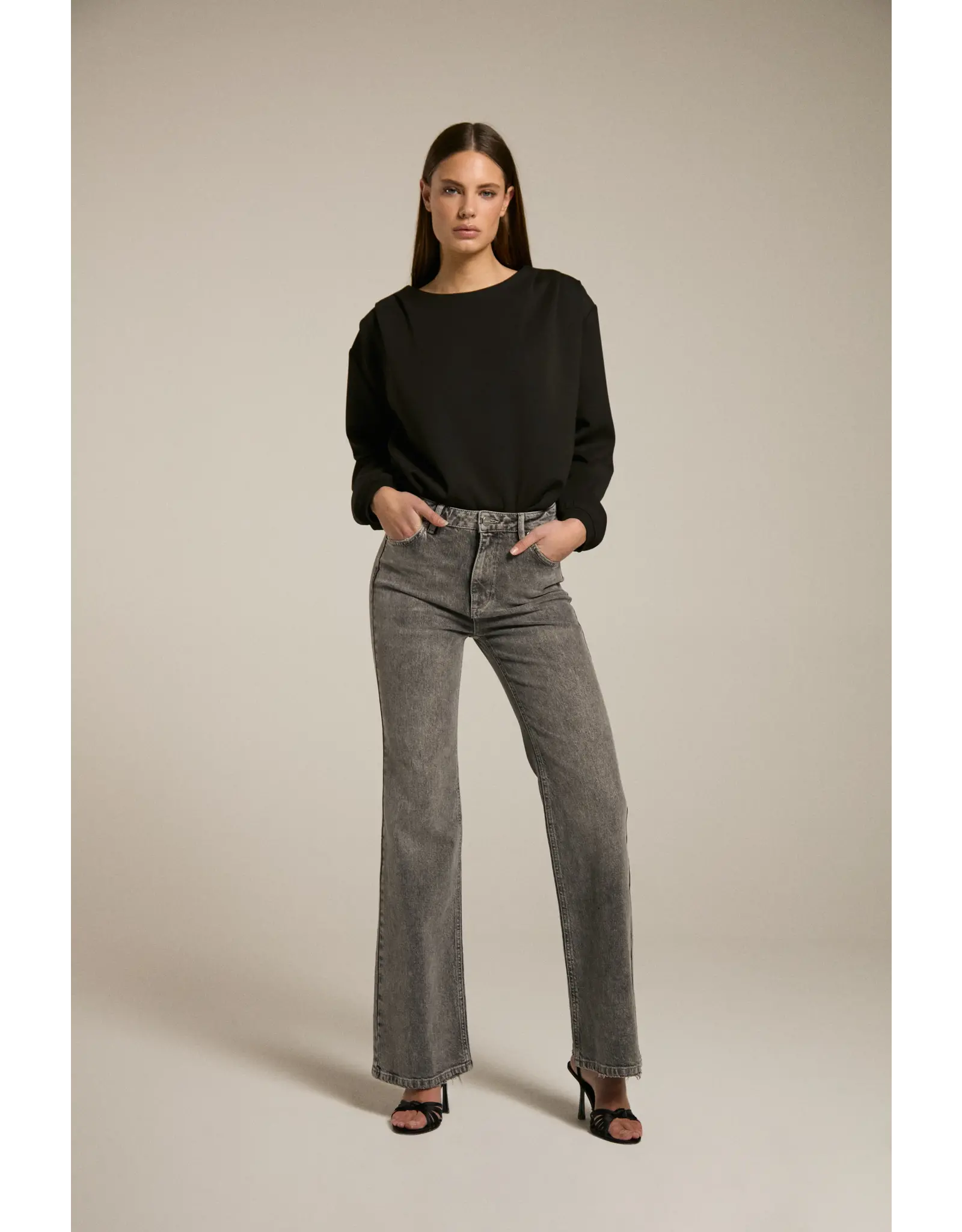 Homage Elisa Jeans - Random Washed Grey